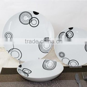 High quality porcelain dinnerware ceramic dinner set
