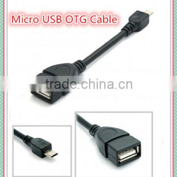 New High Quality Universal Micro USB Host OTG Cable for Samsung Galaxy S3/i9300 - Black