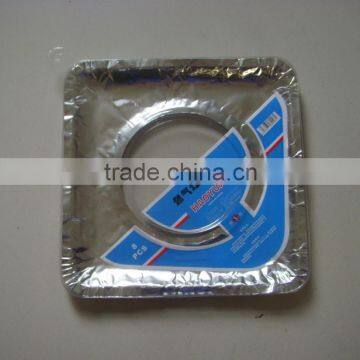 kitchen foil for gas cooker cushion with square 210mm * 210mm