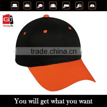 2016 China factory custom wholesale fashion two color baseball caps