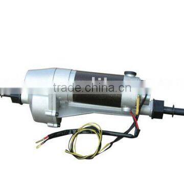 Electric DC motor transaxle