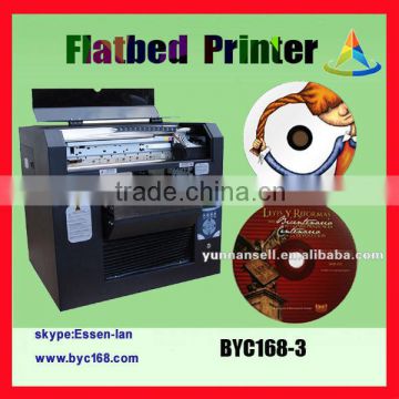 A3 size high performance digital UV printer white ink printer cd printer