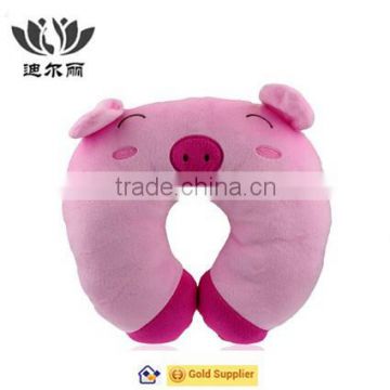 Pink Pig U Shape Neck Pillow for kids