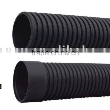 HDPE double-wall corrugated pipes and fittings