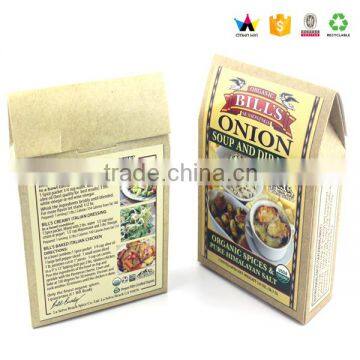 Custom Cheap kraft paper food bags