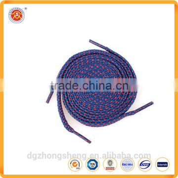 Fashional Custom Double Layer Polyester Rope Shoelaces
