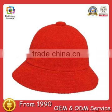 Casual wool bucket cap wholesale fashion red bucket hats for women