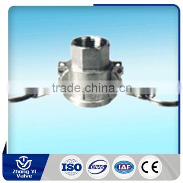 China manufacture sanitary fitting quick coupling stainless steel