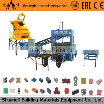Solid block brick making machine production line / clay brick machine price/mobile block machine for usa