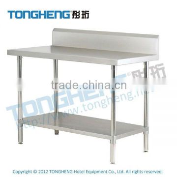 Stainless Steel Work Tables with Splash Back