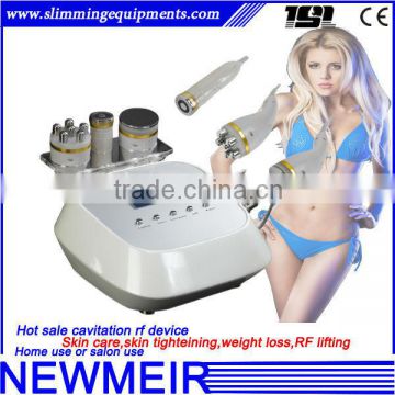 3in1 cavitation slimming with ce mini cavitation + rf slimming machine ultrasound cavitation home use for slimming for sale