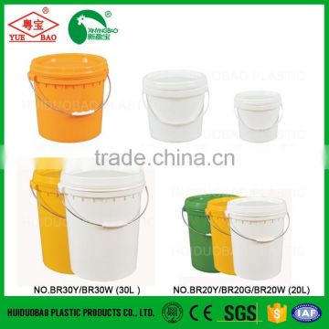 Cheap plastic bucket 20 liter plastic pail with lid
