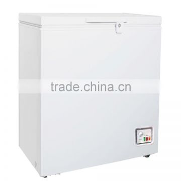 chest freezer with single door and basket