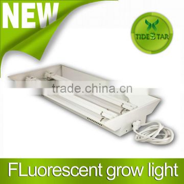 Dual Lamp T5 Fluorescent Grow Light Growing Hydroponics