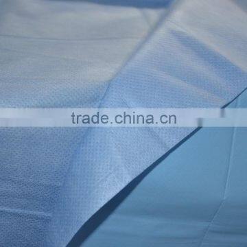 SMS nonwoven coated with PE film