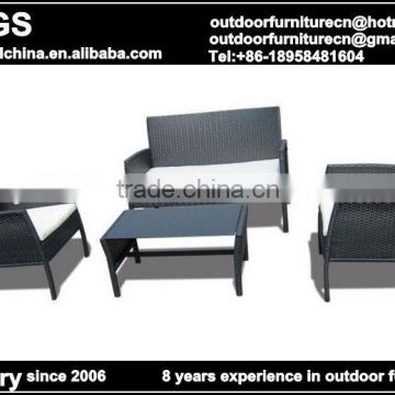 modern design bulk production outdoor PE rattan furniture set