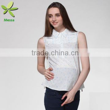 Factory Price New design casual blouse and skirt