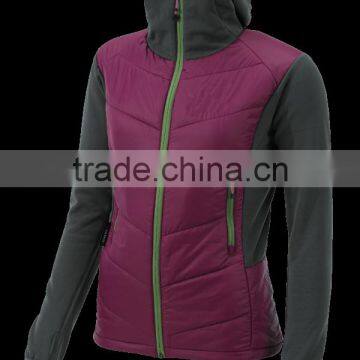 Versatile Lightweight and Water Resistant Hoody Women Padding Jacket