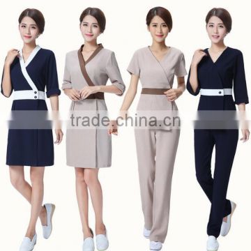 Wholesale High Quality Manufacturer Supply Spa Uniform For Women