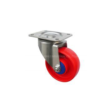 5inch Red 200KG Top Plate Swivel PP Industrial Caster
