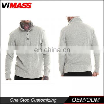 2016 Nice Good Quality Plain Grey Sweatshirt Alibaba China