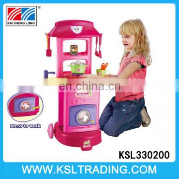 Kitchen toy set with light and sound for kids