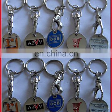 Wholesale Personalized Design Metal Token Keyring for Promotional Items