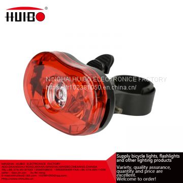Bicycle lamp taillight/patch chip flash/safety indicator
