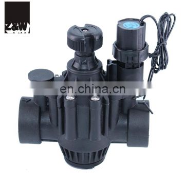 plastic irrigation solenoid valve 150P 1.5 inch DN40 DE50 9V 24V 12V 11/2 WATER FLOW CONTROL