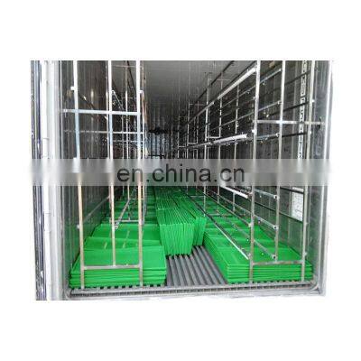 High Capacity Fodder Container Screen Control Hydroponic Fodder Growing For Grass Bean Barley Manufacture Price