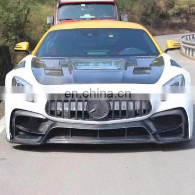 Runde Carbon Fiber Or Resin Material For Mercedes-Benz AMG GT GTC GTS IMP-Performance Style Hood Engine Bonnet Hood Cover