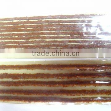 Tire repair rubber patches string seals