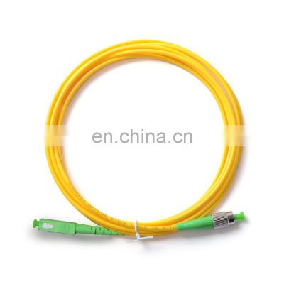 G652D SC-FC/APC Simplex Singlemode 2.0 3.0mm 3m LSZH fiber optic patch cord
