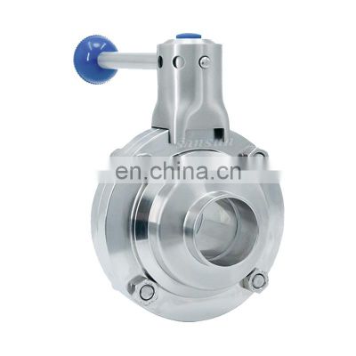 ss Food Processing Sanitary Stainless Steel  metering heavy duty ball valve