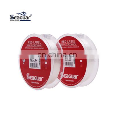 New 183m Fluorocarbon Fishing Line Outdoor  High Abrasion SEAGUAR RED LABEL Carp Carbon Fishing Line