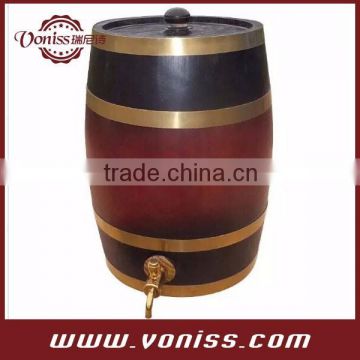 Oak Barrel Stainless Steel Inner Conatiner Wine Accessories Home Brewing Beer Decorative Art Crafts Barrel