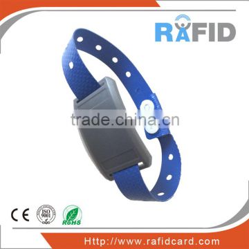 proximity adjustable rfid bracelet