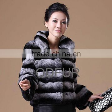 QD22126 Desigual Rex Rabbit Fur Adult Women Coats Chinese Online Clothing Store