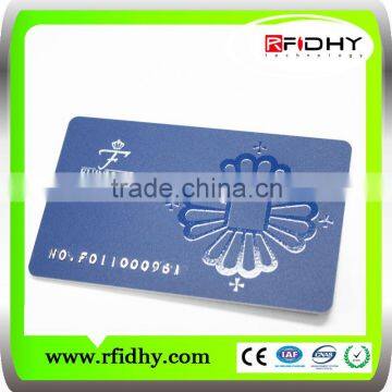 RFID parking pvc chip card/magnetic card