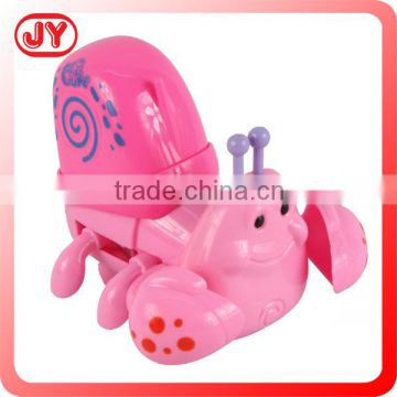 Funny toy animal wind up plastic snail for kids