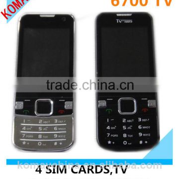 KOMAY Unlocked Dual SIM Card Q670 6700 Mobile Phone Cheap Phone Good Quality