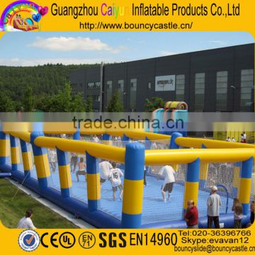 2013 High Quality Inflatable Sports Games/Inflatable Soap Football Field