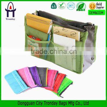 Foldable organizer cosmetic bag travel toiletry package bag