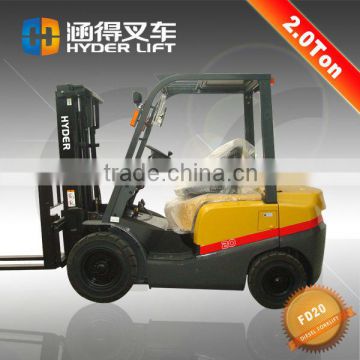 Competitive price 2ton Japan engine forklift