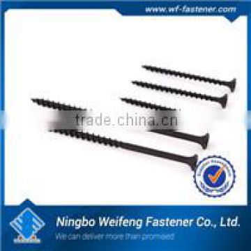 Cheap price ningbo fastner carbon steel black phosphate drywall screw manufacturers