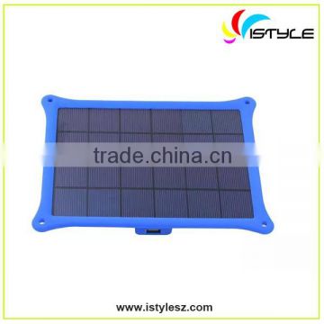 New 2014 1000mA portable tablet solar charger