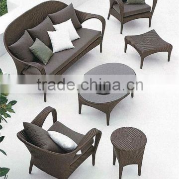 modern furniture with pe rattan living room sofa UGO-A136 hot sale in 2014