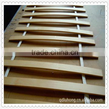 wooden bed slats E0 E1Grade with high quality pass FSC CARB poplar birch material