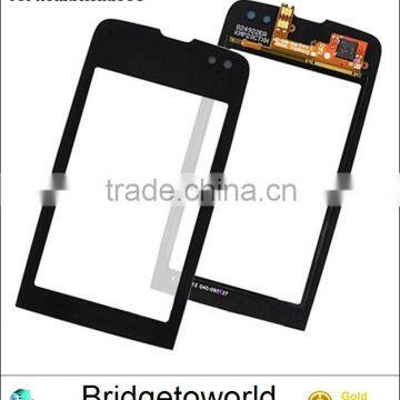 Black Touch Screen Digitizer For Nokia Asha 308 Touchscreen Panel Sensor Replacement Parts