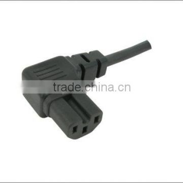 IEC 60320 C15 right angle ac power cord